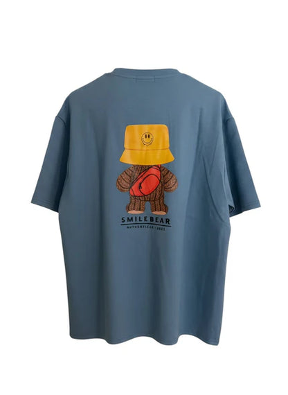 Vintage Blue Oversized T-Shirt