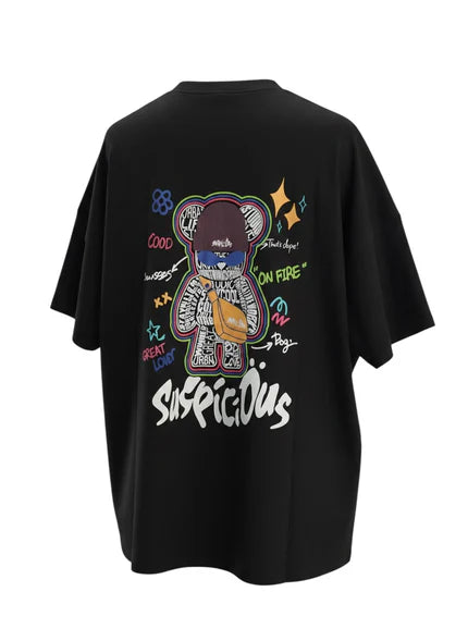 Black Oversized T-Shirt